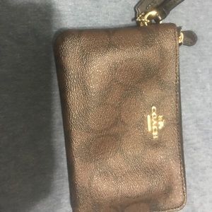 Coach wristlet
